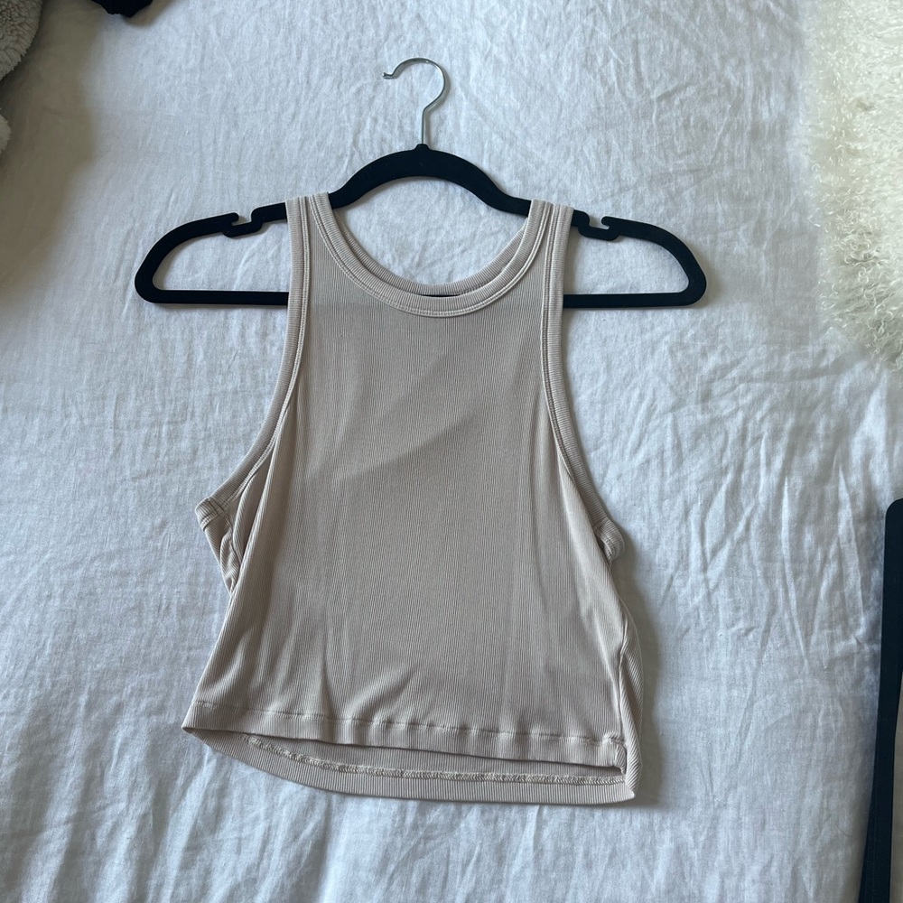 Aritzia Sunday Best Racerback tank size M